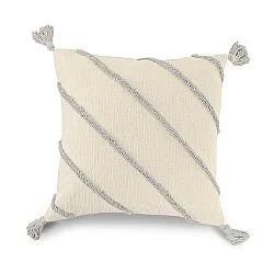 Cushion cover - Montreux (off white/grey)
