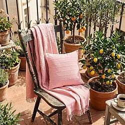 Cushion cover - Nalani cotton cushion cover (pink)