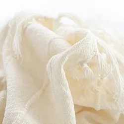 Throws - Nalani cotton throw (cream)