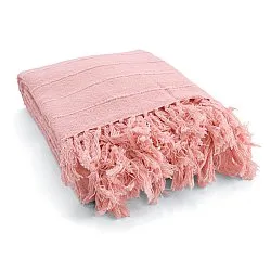 Throws - Nalani cotton throw (pink)