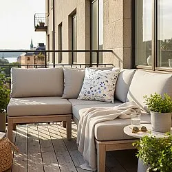 Cushion cover - Stavanger Embroidered Cushion Cover (multi)