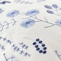 Cushion cover - Stavanger Embroidered Cushion Cover (multi)