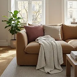 Cushion cover - Vanja (dark brown)