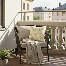 Cushion cover - Vasa Embroidered Cushion Cover (multi)