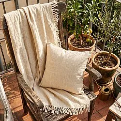 Cushion cover - Veya cotton cushion cover (cream)