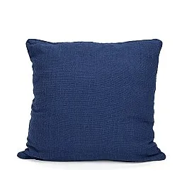 Cushion cover - Veya cotton cushion cover (navy)