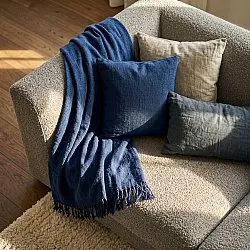 Cushion cover - Veya cotton cushion cover (navy)