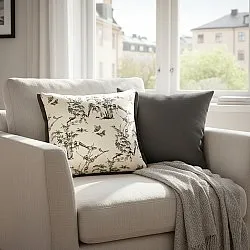 Cushion cover - Viborg Embroidered Cushion Cover (multi)