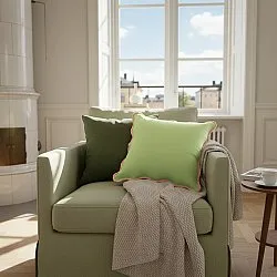Cushion cover - Yrsa (green)