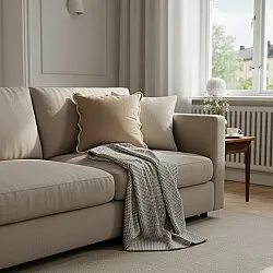 Cushion cover - Yrsa (dark beige)