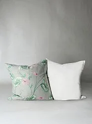 Cushion covers 2-pack - Adella (green/purple)