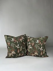 Cushion covers 2-pack - Dagny (green)