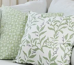 Cushion covers 2-pack - Ella (green)