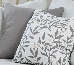 Cushion covers 2-pack - Katri (grey)