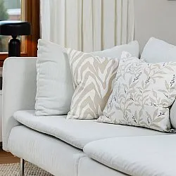 Cushion covers 2-pack - Laura (beige)