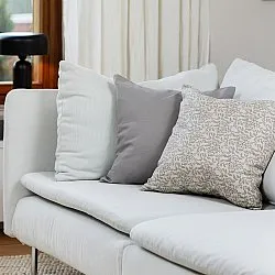 Cushion covers 2-pack - Lilja (grey)