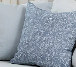 Cushion covers 2-pack - Merja (blue)