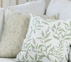 Cushion covers 2-pack - Minna (green)