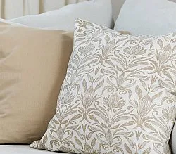 Cushion covers 2-pack - Viola (beige)