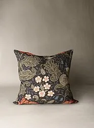 Cushion cover - Poppy (black)