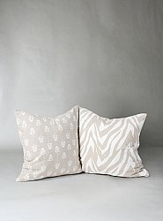 Cushion covers 2-pack - Sari (mellanbeige)