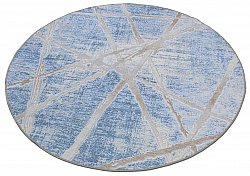 Round rug - Lagos (blue)