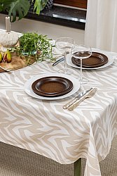 Cotton tablecloth Laura (beige)