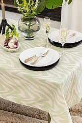 Cotton tablecloth Laura (green)