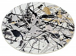 Round rug - Lawrance (grey/white)