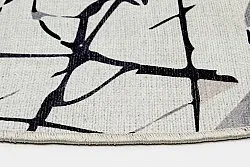 Round rug - Lawrance (grey/white)