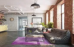 Wilton rug - Guillos (purple)