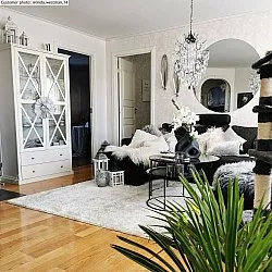 Shaggy rugs - Cosy (white)