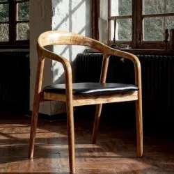 Armrest chair - Aspa (nature) - 2 pcs