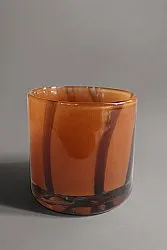 Candle holder S - Zuri (red)