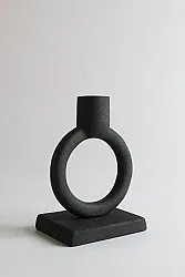 Candlestick - Hilda (black)