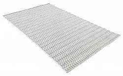 Wool rug - Long Stitch (grey)