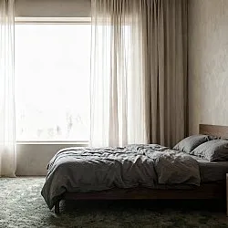 Curtains 2-Pack - Linen Blend Curtain Lumira (cream)