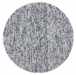 Round rug - Luna (blue)
