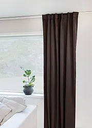 Curtains - Blackout curtain Vida (dark brown)