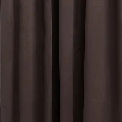 Curtains - Blackout curtain Vida (dark brown)