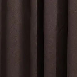 Curtains - Blackout curtain Vida (dark brown)