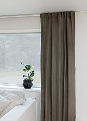 Curtains - Blackout curtain Mila (dark grey)