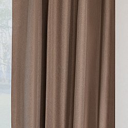 Curtains - Blackout curtain Reyna (brown)