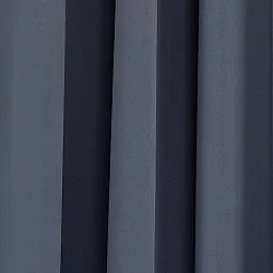Curtains - Blackout curtain Alina (blue/grey)