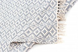 Rag rugs - Lykke (grey/ice blue)