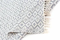 Rag rug - Lykke (grey/ice blue)