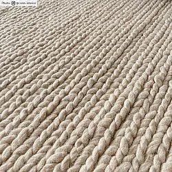 Round rug - Lynmouth (cream)