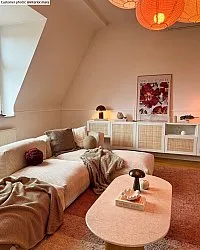 Shaggy rugs - Mareto Natural Cotton Shaggy (brown)