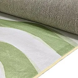 Wilton rug - Marsala (green/white)