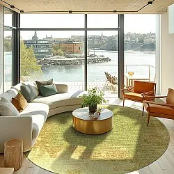 Round rug - Albaida (green)